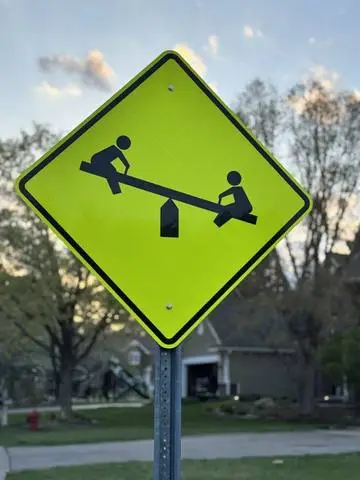Playground warning - Apple Valley